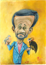 Cartoon: Ahmadinejad (small) by dimaz_restivo tagged international political