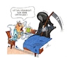 Cartoon: Sterbehilfe (small) by irlcartoons tagged sterbehilfe,tod,sterbebegleitung,medikamente,sensenmann,schmerzen,leid