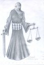 Cartoon: justice (small) by charlly tagged justice