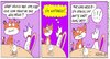 Cartoon: fussy. (small) by noodles cartoons tagged marcel,hamish,fortune,telling,crystal,ball