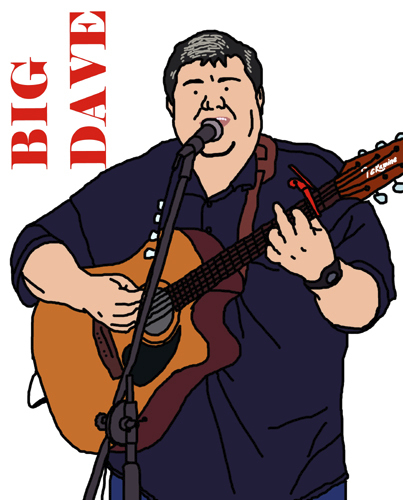 Cartoon: Big Dave (medium) by bernieblac tagged big,dave