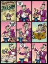 Cartoon: The Return of the Mutant Rabbits (small) by thopman tagged comic strip cartoon magic humor pantomime 