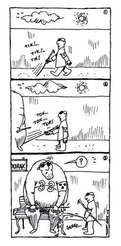 Cartoon: blind hard time (medium) by aceratur tagged blind,hard,time