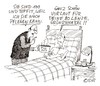 Cartoon: 80 pflegt 100 (small) by Christian BOB Born tagged jung alt pflege notstand zukunft