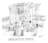 Cartoon: Baumsamkeit (small) by Christian BOB Born tagged psycho,meditation,therapie,gruppe,achtsamkeit,mindfulnes,borkenkäfer