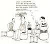 Cartoon: Echt gemein (small) by Christian BOB Born tagged gymnastik,gruppe,sportlich,unsportlich,angeber
