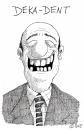 Cartoon: ohne Titel (small) by Christian BOB Born tagged lachen,zehn,zähne,zahnarzt,dekadent