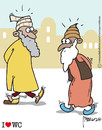 Cartoon: Turbans (small) by marcosymolduras tagged turbans shit