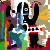 Cartoon: Mumbo Jumbo (small) by constable tagged figure,creature,black,man,africa,wizard,color,graphic,wachtmeister