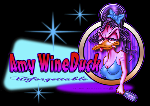 Cartoon: tribute to amy part1 (medium) by elle62 tagged wineduck,winehouse,amy
