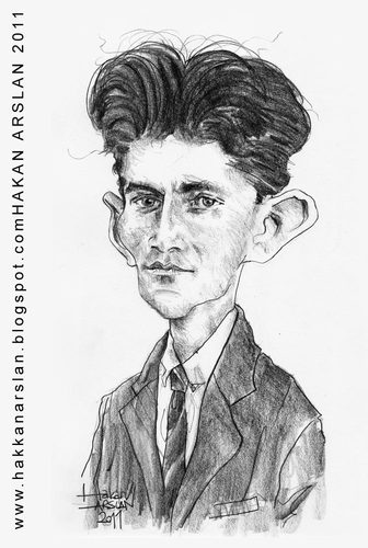 Cartoon: Franz KAFKA (medium) by hakanarslan tagged hakan,arslan,franz,kafka