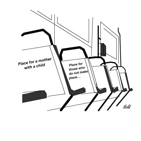Cartoon: life... (medium) by nold tagged people