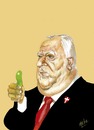Cartoon: Viennas mayor after coalition (small) by kama tagged austria,vienna,major,coalition,polticians