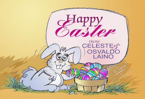 Cartoon: Happy Easter! (medium) by LAINO tagged happy,easter