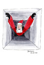 Cartoon: Santa Claustrophobia (small) by Blogrovic tagged xmas weihnachten santa weihnachtsmann calustrophobia klaustrophobie kamin chimney