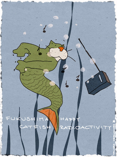 Catfish radioactivity