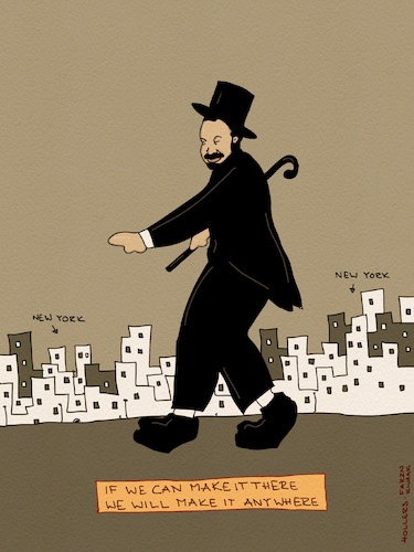 Stadtbild mit Mamdani