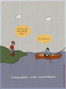 Cartoon: Die Nachfrage (small) by hollers tagged angebot,nachfrage,angeln,angelboot,angler,fischen,küste,ruderboot,rudern,hollers,grammatik,fisch