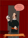 Cartoon: Hamlet (small) by hollers tagged hamlet,gendern,sein,nichtsein,william,shakespeare,drama,literatur,englisch,klassiker