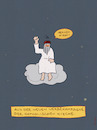 Cartoon: Heaven (small) by hollers tagged heaven,maga,america,first,gott,trump,werbekampagne,mitglieder,gläubige