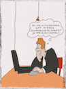 Cartoon: Internetz (small) by hollers tagged internet,fluchen,anglizismen,omfg,übersetzen,gott,ficken,omg,computer,mensch