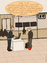 Cartoon: Nur so eine Idee (small) by hollers tagged db,bahn,ärger,bahnhof,schalter,zug,zugausfälle,überfüllung,verspätungen,schläger