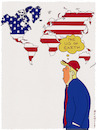 Cartoon: Pax Americana (small) by hollers tagged trump,usa,earth,global,control,pax,americana,democracy