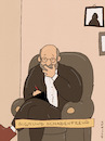 Cartoon: Schadenfreud (small) by hollers tagged sigmund,freud,psychoanalyse,schadenfreude,psychotherapie