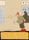 Cartoon: Stäbchen (small) by hollers tagged life,hacks,essstäbchen,chinesisch,essen,bambus,gesundheit