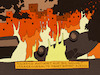 Cartoon: Verbrenner (small) by hollers tagged frankreich,unruhen,gewalt,verbrenneraus,autos,verbrenner,demonstrationen,plünderungen,zerstörung,energie,klima,umwelt,zukunft,bildung