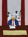 Cartoon: Warentest (small) by hollers tagged noise,cancelling,kopfhörer,schraubzwingen,trump,warentest,demokratie