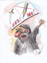 Cartoon: vote (small) by Erki Evestus tagged vote