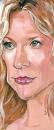 Cartoon: Kate Hudson (small) by salnavarro tagged caricature,hollywood,star
