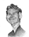 Cartoon: Patrick Swyse (small) by salnavarro tagged caricature,pencil,hollywood,icon,patrick,swyse