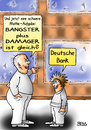 Cartoon: Bangster plus Damager (small) by besscartoon tagged bank,deutsche,finanzen,bankster,damager,mathe,banker,manager,untreue,geld,korruption,spekulation,bess,besscartoon