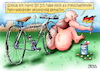 Cartoon: freischaffend (small) by besscartoon tagged fahrrad,fahrradständer,mann,hartz4,selbständig,armut,fett,nackt,bess,besscartoon