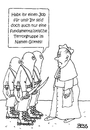 Cartoon: Jobsuche (small) by besscartoon tagged kirche,religion,vatikan,katholisch,is,gewalt,terrorismus,job,arbeiten,fundamentalismus,terror,gottes,namen,bess,besscartoon