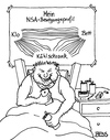 Cartoon: Mein NSA - Bewegungsprofil (small) by besscartoon tagged snowden,nsa,usa,amerika,bewegungsprofil,geheimdienste,verrat,lauschangriff,prism,obama,handy,klo,wc,bett,kühlschrank,saufen,smartphone,daten,diebstahl,bess,besscartoon