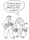 Cartoon: ohne Titel (small) by besscartoon tagged hartz4,armut,tafel,schule,lebensmittel,männer,bess,besscartoon