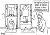 Cartoon: Paternoster (small) by besscartoon tagged islam,koran,religion,paternoster,christentum,muslime,katholisch,kirche,bess,besscartoon