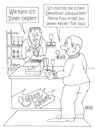 Cartoon: Reklamation (small) by besscartoon tagged mann,frau,flöte,geschäft,glas,sekt,sektflöte,musik,bess,besscartoon