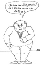 Cartoon: Schon wieder eine Diät (small) by besscartoon tagged mann,fett,dick,alt,diät,bess,besscartoon