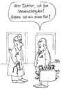 Cartoon: Steuerallergiker (small) by besscartoon tagged männer,arzt,geld,steuer,steuerhinterziehung,bess,besscartoon