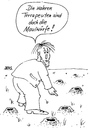Cartoon: Terrapeuten (small) by besscartoon tagged therapie,therapeuten,seele,psychologe,krank,seelendoktor,psyche,maulwurf,bess,besscartoon