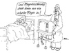 Cartoon: virtueller Pfleger (small) by besscartoon tagged arzt,patient,krank,krankenhaus,pflege,pflegeversicherung,doktor,krankenversicherung,schwester,krankenschwester,fernseher,sparmaßnahmen,virtuell,bess,besscartoon