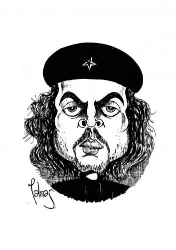 Cartoon: Che Guevara (medium) by Palmas tagged caricatura