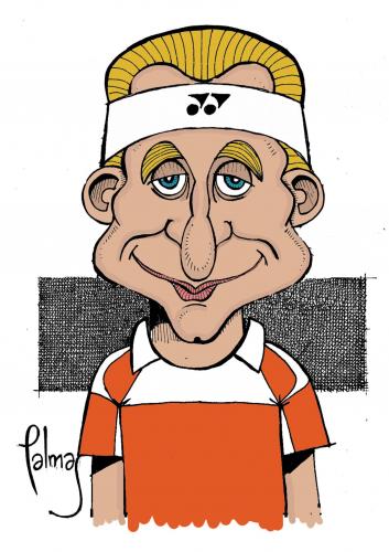 Cartoon: Nalbandian (medium) by Palmas tagged deporte