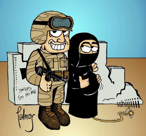 Cartoon: Photo (medium) by Palmas tagged guerra