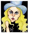 Cartoon: Madonna (small) by Palmas tagged musica