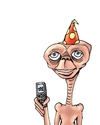 Cartoon: ET (small) by lucholuna tagged et,famous,people